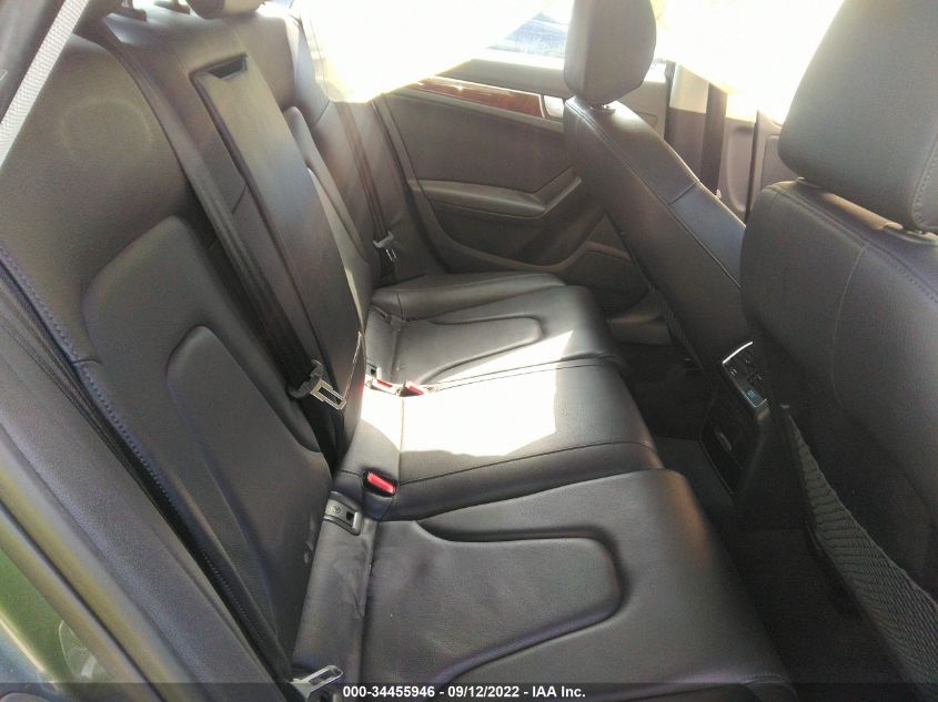 2013 AUDI A4 PREMIUM PLUS WAUEFAFL8DA110030