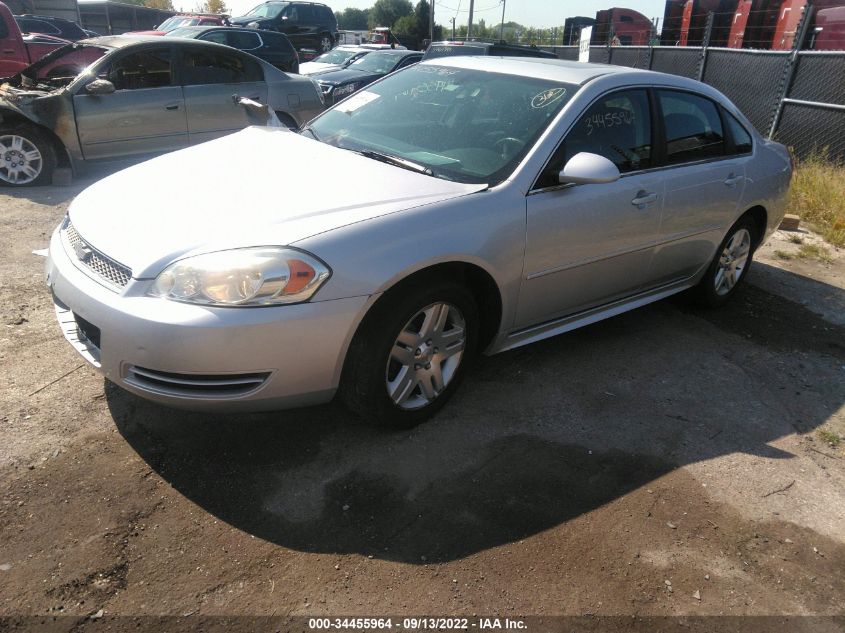2014 CHEVROLET IMPALA LIMITED LT 2G1WB5E30E1127727