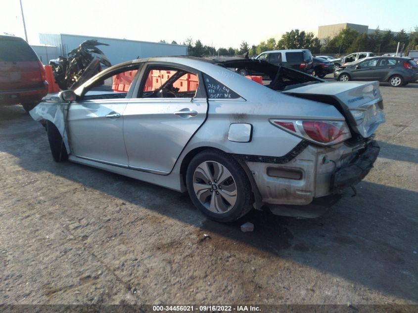 2014 HYUNDAI SONATA HYBRID LIMITED KMHEC4A4XEA110766