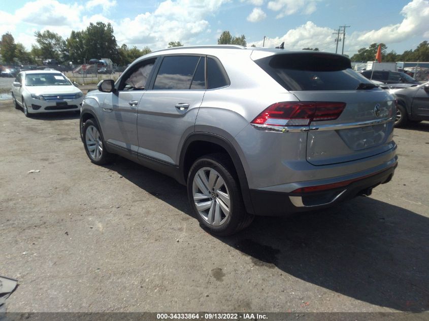 2022 VOLKSWAGEN ATLAS CROSS SPORT 3.6L V6 SE W/TECHNOLOGY 1V2HE2CA1NC216643