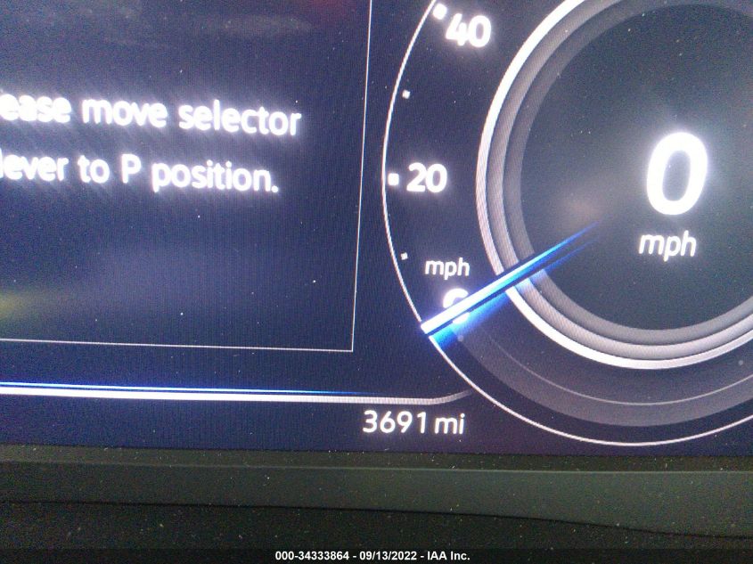 2022 VOLKSWAGEN ATLAS CROSS SPORT 3.6L V6 SE W/TECHNOLOGY 1V2HE2CA1NC216643