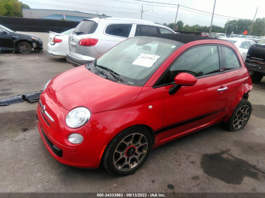 2015 FIAT 500C POP 3C3CFFDR5FT501358