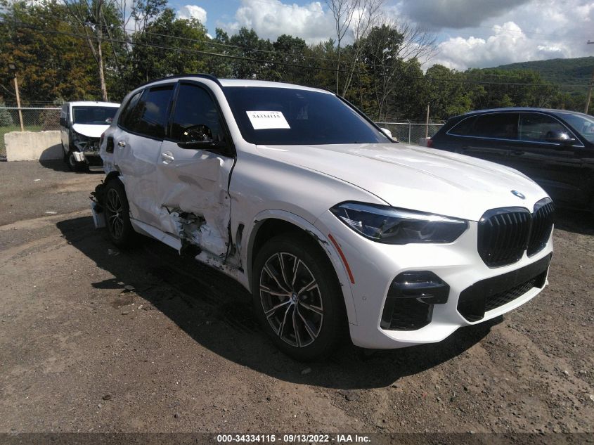 VIN 5UXCR6C04N9L76557 2022 BMW X5 no.1