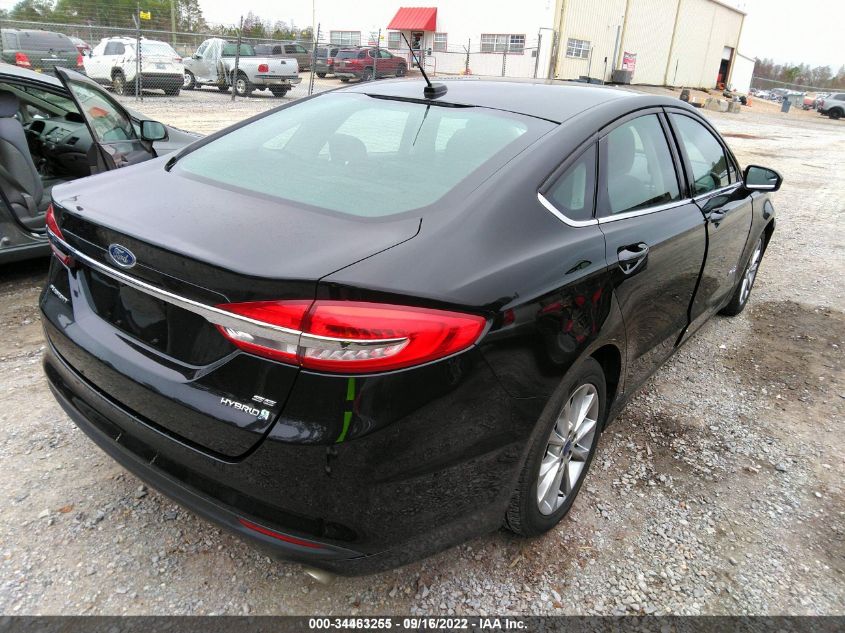 2017 FORD FUSION HYBRID SE 3FA6P0LUXHR381958