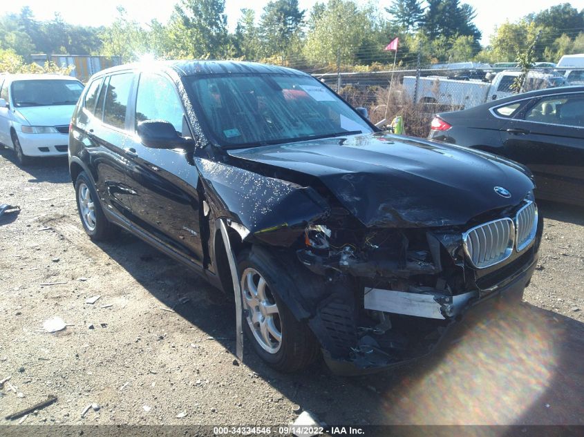 2013 BMW X3 XDRIVE28I - 5UXWX9C54D0A29591