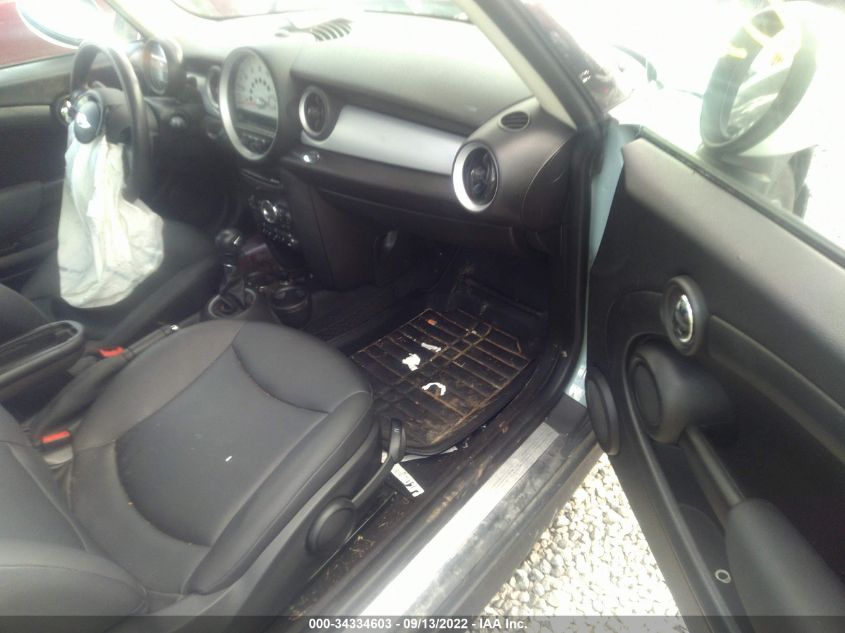 2013 MINI COOPER HARDTOP WMWSU3C5XDT690363