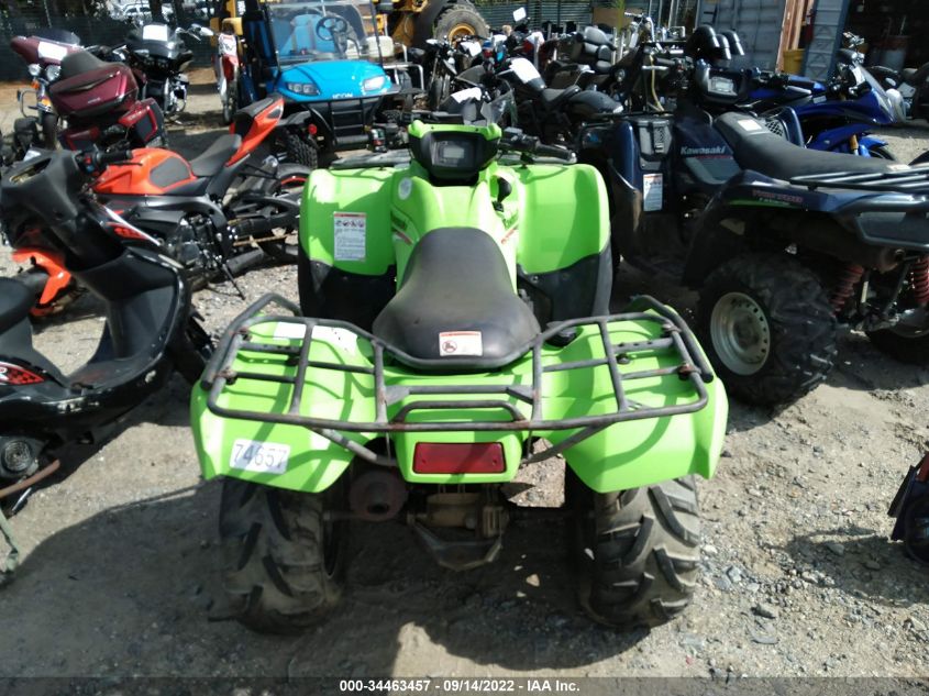 2007 KAWASAKI KVF650 D1 JKAVFED177B518264