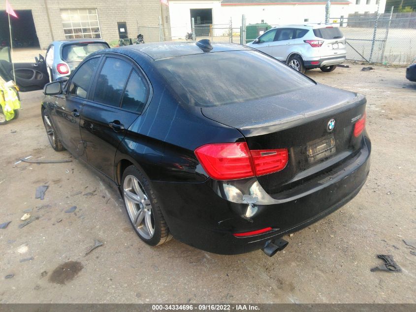 2013 BMW 328 I SULEV WBA3C1G59DNR46292