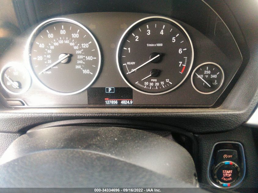 2013 BMW 328 I SULEV WBA3C1G59DNR46292