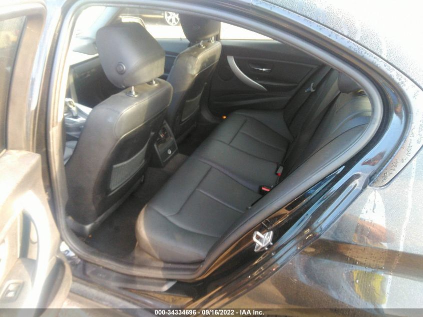 2013 BMW 328 I SULEV WBA3C1G59DNR46292