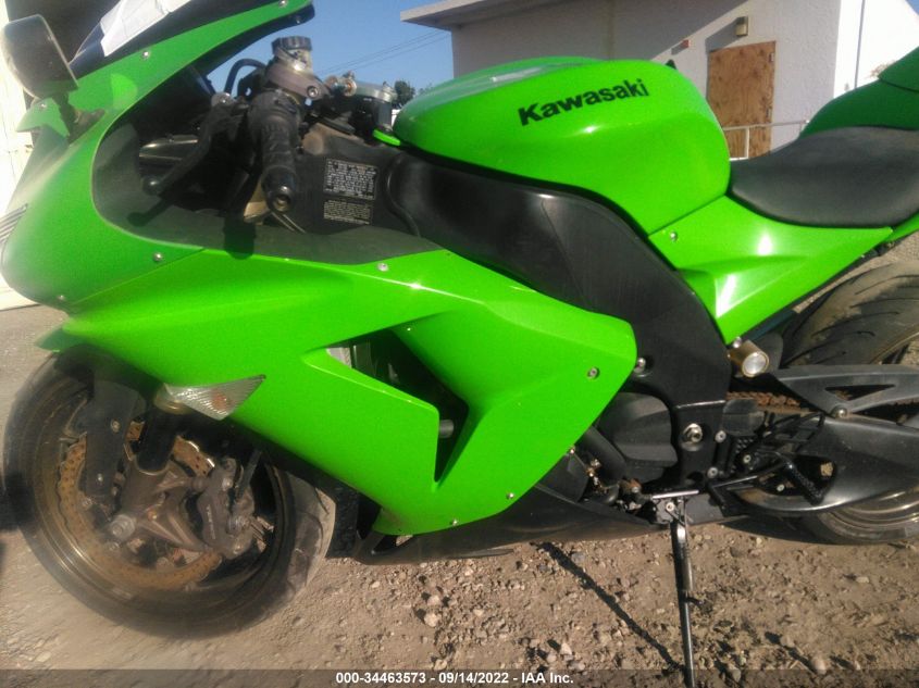 2006 KAWASAKI ZX1000 D6F JKAZXCD166A017549