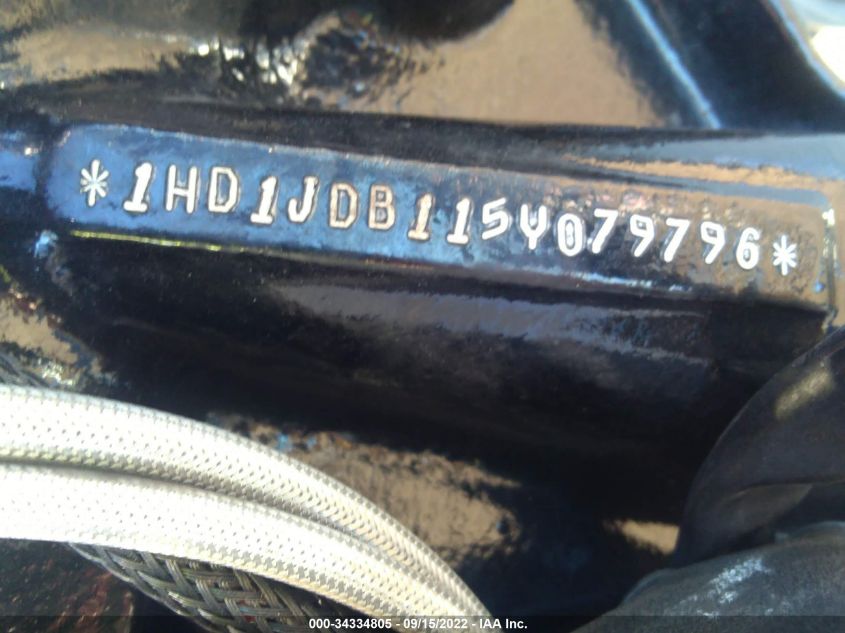 2005 HARLEY-DAVIDSON FLSTNI 1HD1JDB115Y079796