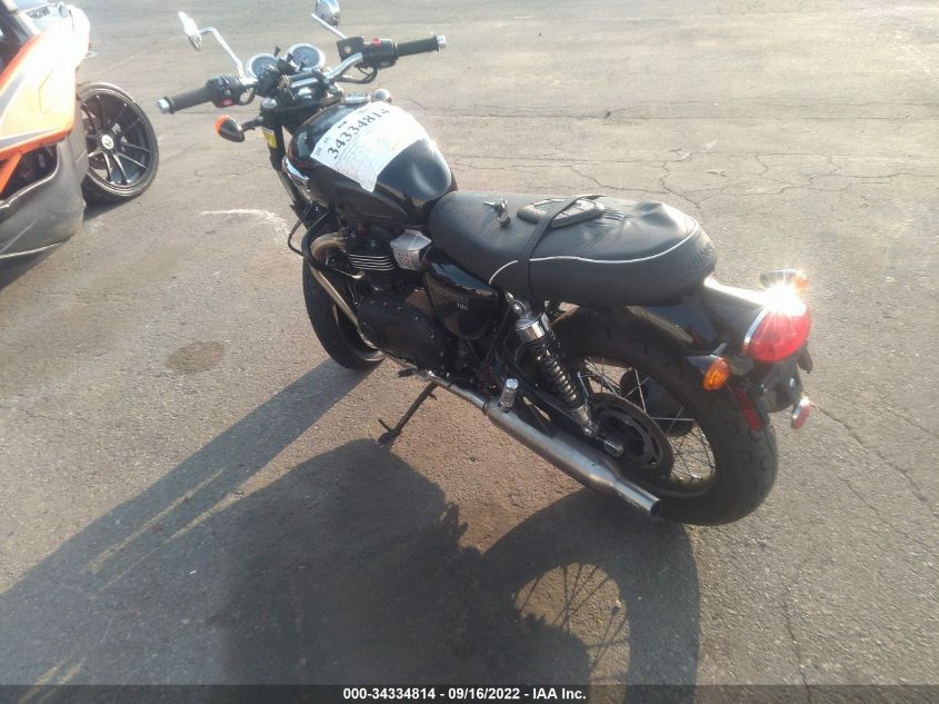 2022 TRIUMPH MOTORCYCLE BONNEVILLE T100 SMTD10G78NTAV8269