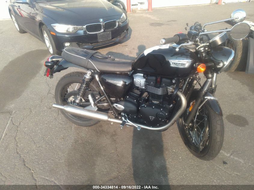 2022 TRIUMPH MOTORCYCLE BONNEVILLE T100 SMTD10G78NTAV8269
