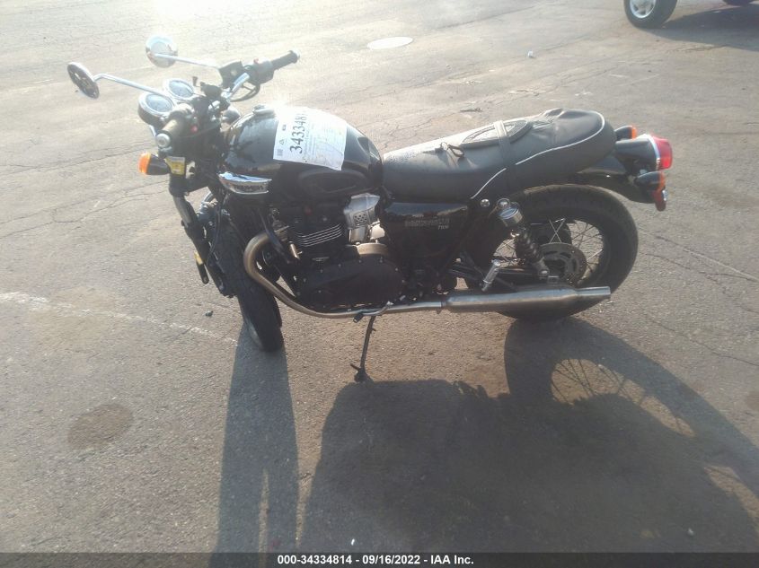 2022 TRIUMPH MOTORCYCLE BONNEVILLE T100 SMTD10G78NTAV8269