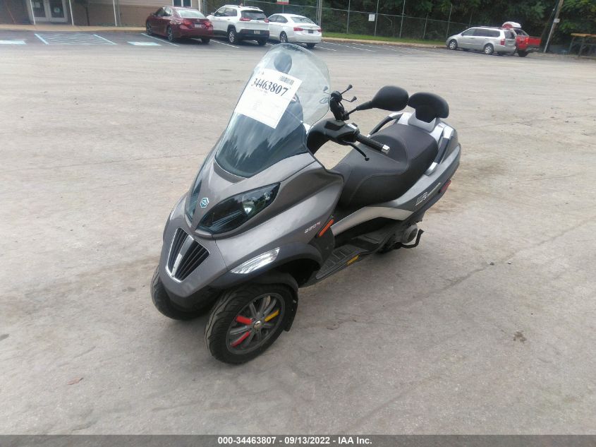 2009 PIAGGIO MP3 250 ZAPM479M395003977