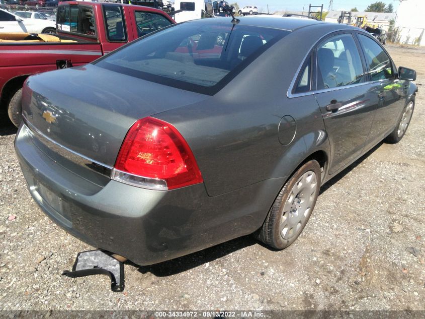 2014 CHEVROLET CAPRICE POLICE PATROL POLICE 6G3NS5U26EL951580