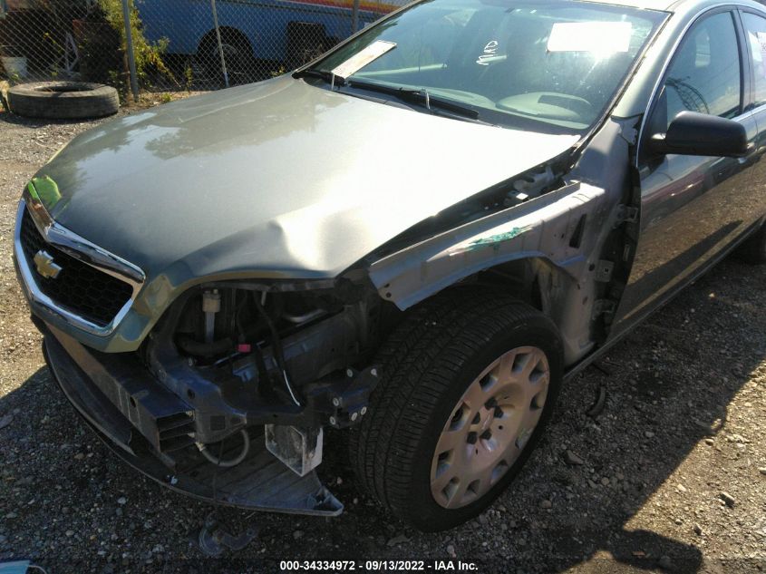 2014 CHEVROLET CAPRICE POLICE PATROL POLICE 6G3NS5U26EL951580