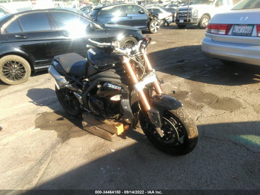 2012 TRIUMPH MOTORCYCLE SPEED TRIPLE ABS - SMTN01PK7CT518095