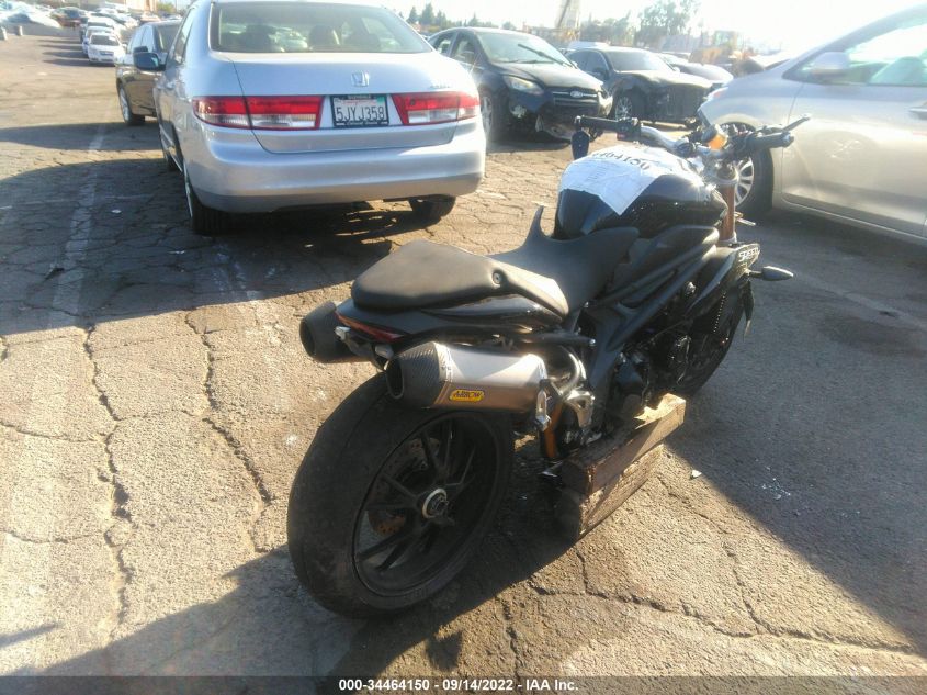 2012 TRIUMPH MOTORCYCLE SPEED TRIPLE ABS SMTN01PK7CT518095