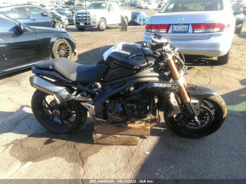 2012 TRIUMPH MOTORCYCLE SPEED TRIPLE ABS SMTN01PK7CT518095