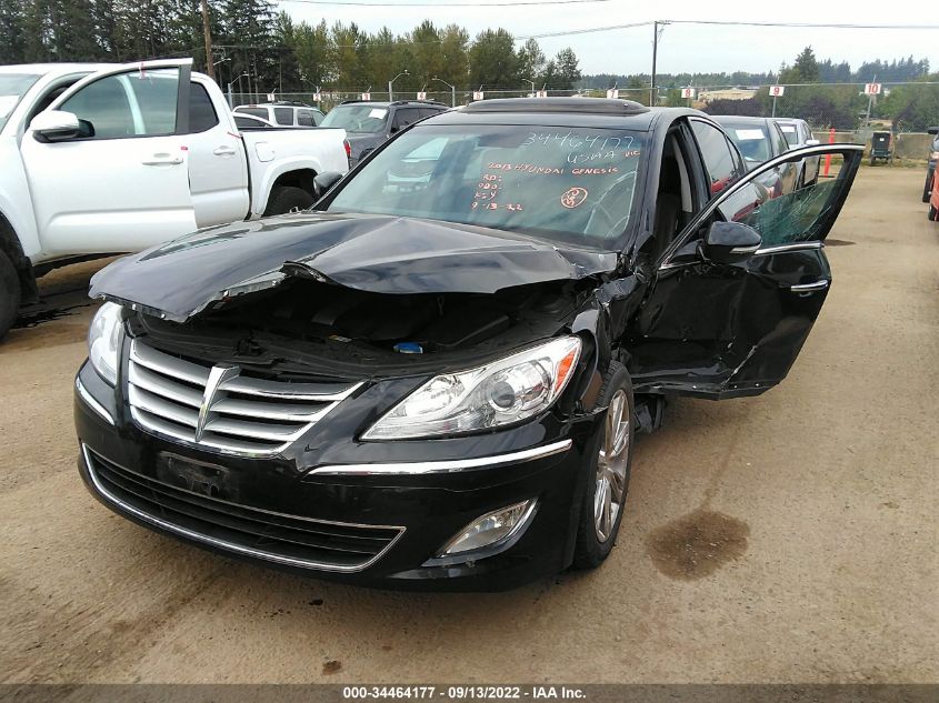 2013 HYUNDAI GENESIS 3.8L KMHGC4DD8DU246539