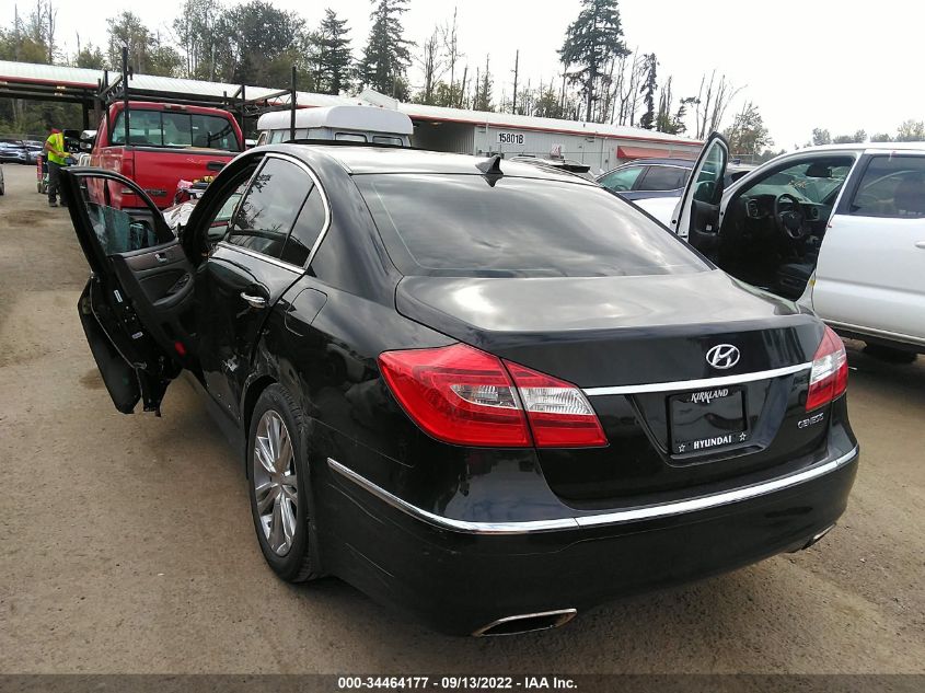 2013 HYUNDAI GENESIS 3.8L KMHGC4DD8DU246539