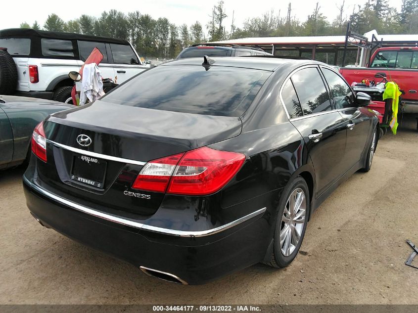 2013 HYUNDAI GENESIS 3.8L KMHGC4DD8DU246539