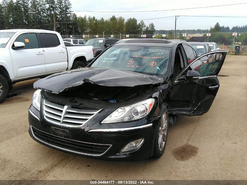 2013 HYUNDAI GENESIS 3.8L KMHGC4DD8DU246539
