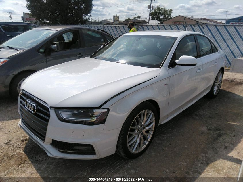 2015 AUDI A4 PREMIUM PLUS WAUFFAFL5FA062266