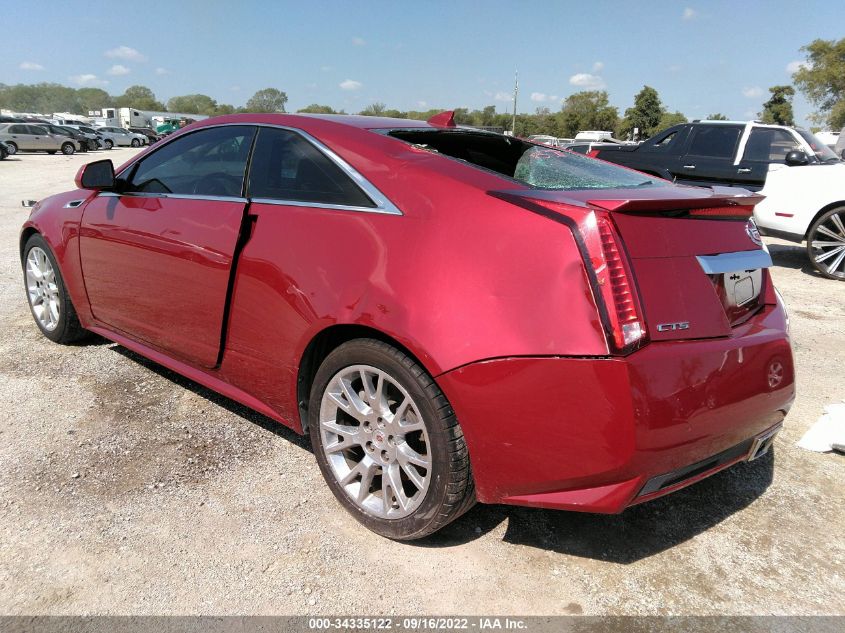 2013 CADILLAC CTS COUPE PERFORMANCE 1G6DK1E39D0109330