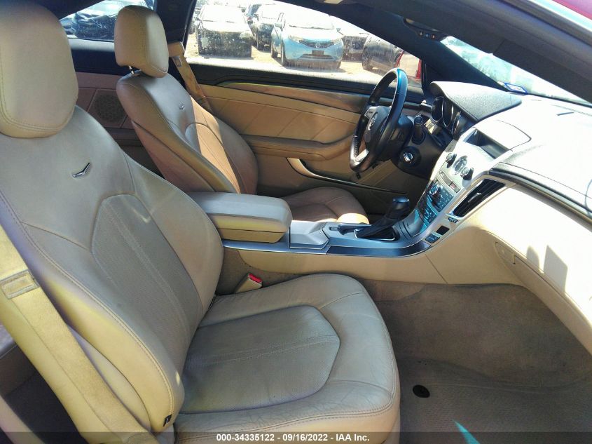 2013 CADILLAC CTS COUPE PERFORMANCE 1G6DK1E39D0109330