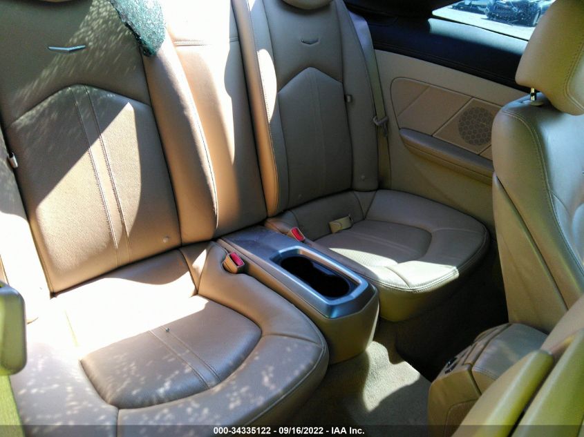 2013 CADILLAC CTS COUPE PERFORMANCE 1G6DK1E39D0109330