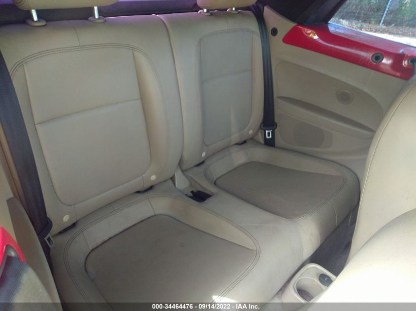 2013 VOLKSWAGEN BEETLE CONVERTIBLE 2.5L 3VW5P7AT4DM800397