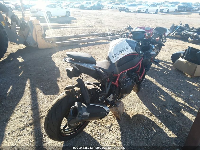 2022 KAWASAKI ZR1000 K JKAZRCK16NA014016