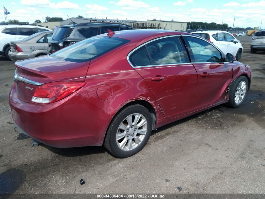 2013 BUICK REGAL BASE 2G4GR5ER8D9213827