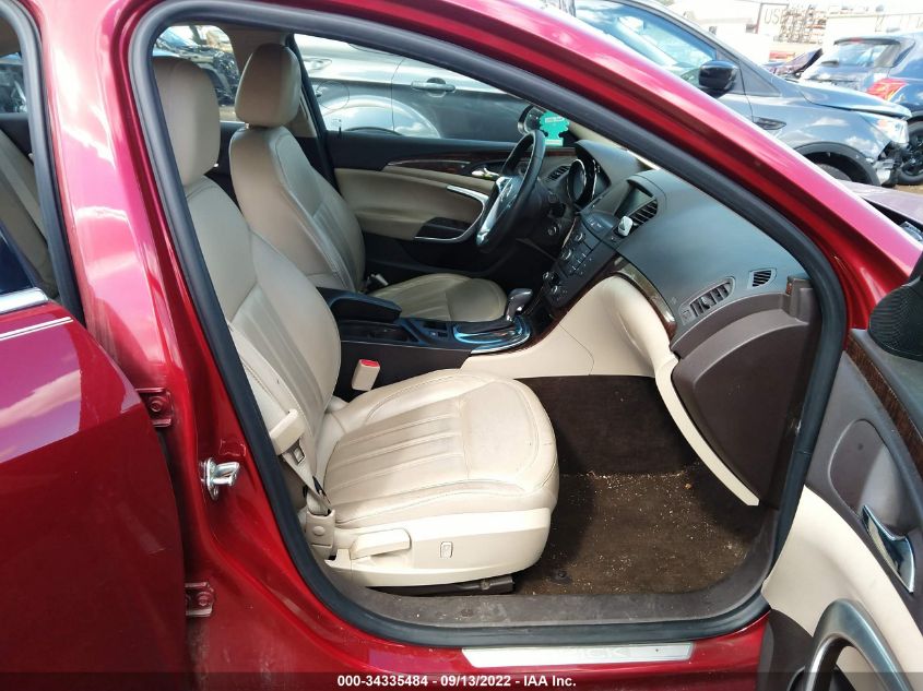 2013 BUICK REGAL BASE 2G4GR5ER8D9213827