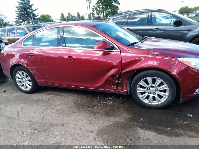 2013 BUICK REGAL BASE 2G4GR5ER8D9213827