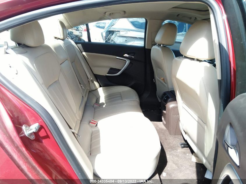 2013 BUICK REGAL BASE 2G4GR5ER8D9213827