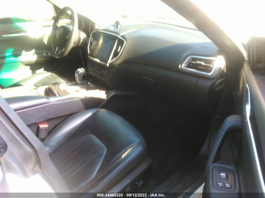 2017 MASERATI GHIBLI ZAM57XSAXH1225396