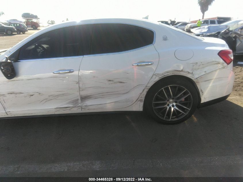 2017 MASERATI GHIBLI ZAM57XSAXH1225396
