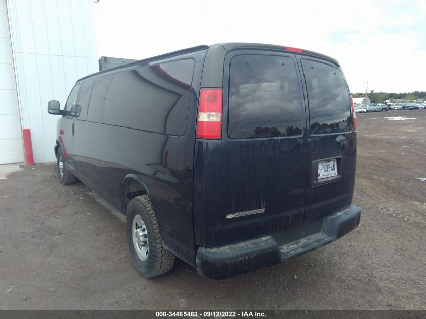 2013 CHEVROLET EXPRESS PASSENGER LS 1GAZGZFA4D1173780