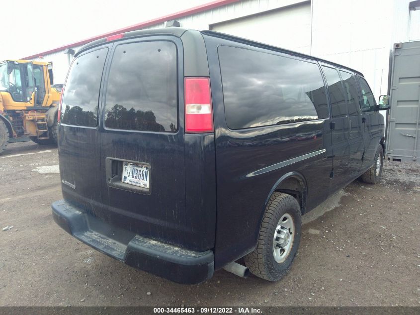2013 CHEVROLET EXPRESS PASSENGER LS 1GAZGZFA4D1173780