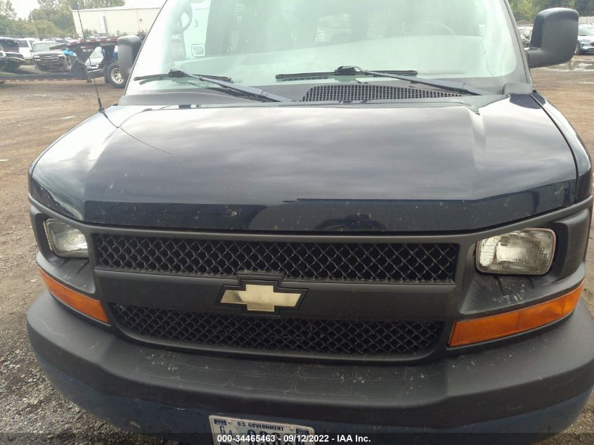 2013 CHEVROLET EXPRESS PASSENGER LS 1GAZGZFA4D1173780