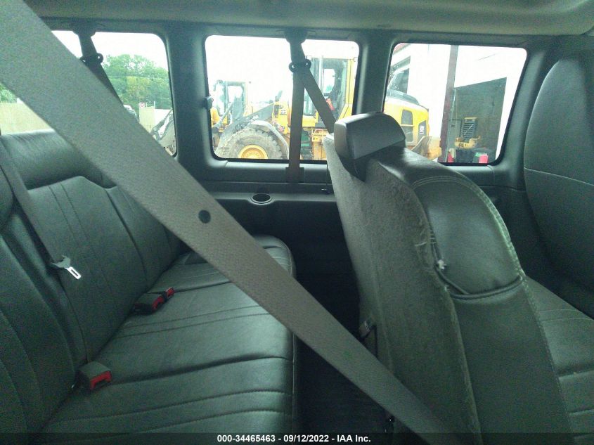 2013 CHEVROLET EXPRESS PASSENGER LS 1GAZGZFA4D1173780