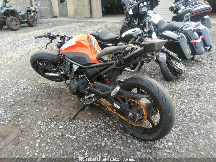 2009 YAMAHA FZ6 R JYARJ18E99A002634