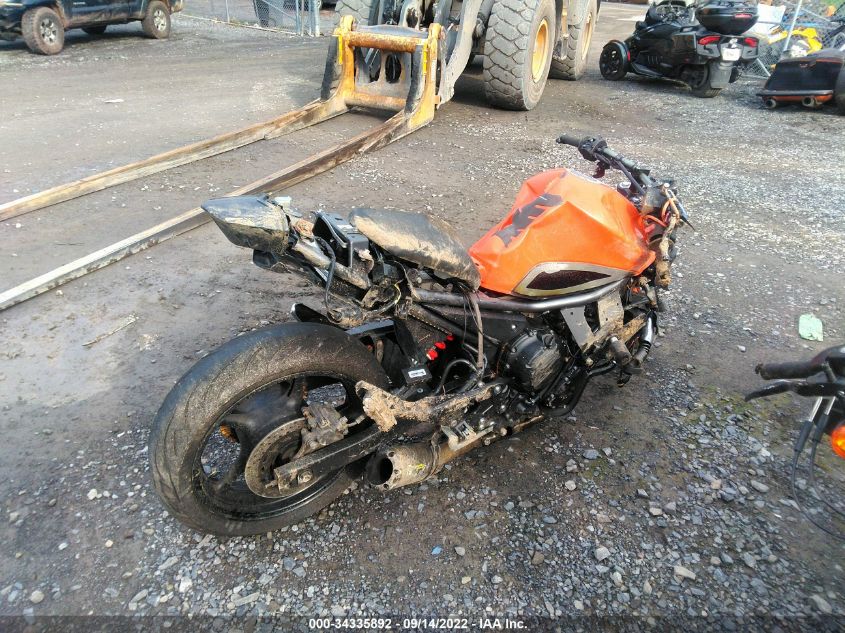 2009 YAMAHA FZ6 R JYARJ18E99A002634