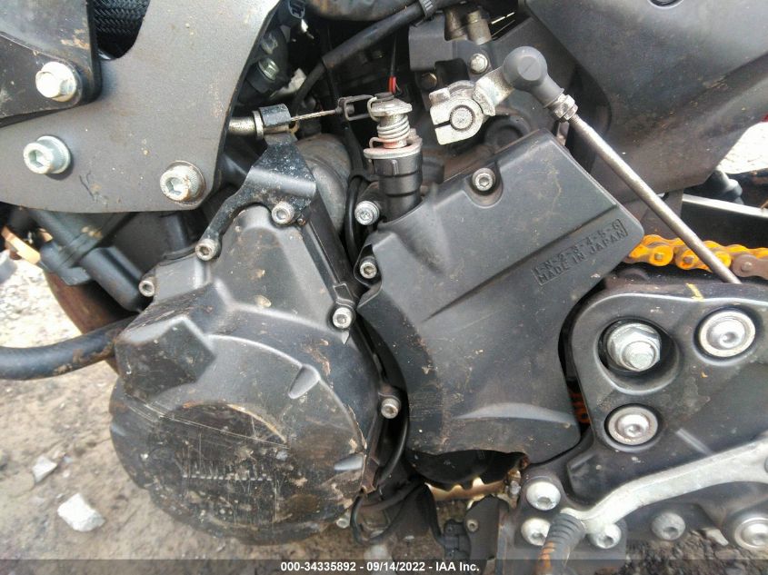 2009 YAMAHA FZ6 R JYARJ18E99A002634