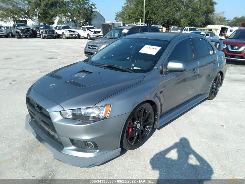 2014 MITSUBISHI LANCER EVOLUTION GSR JA32W8FV3EU002459