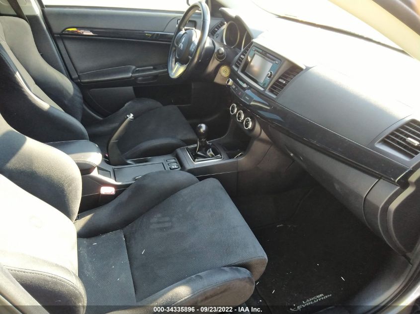 2014 MITSUBISHI LANCER EVOLUTION GSR JA32W8FV3EU002459